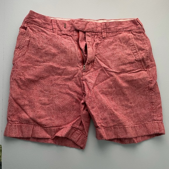Jcrew red shorts. Size 29w - Picture 1 of 9